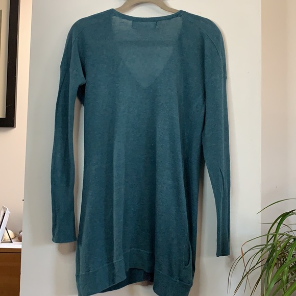 2/$30❤️ Anthropologie Sparrow Teal Sweater - Picture 2 of 6